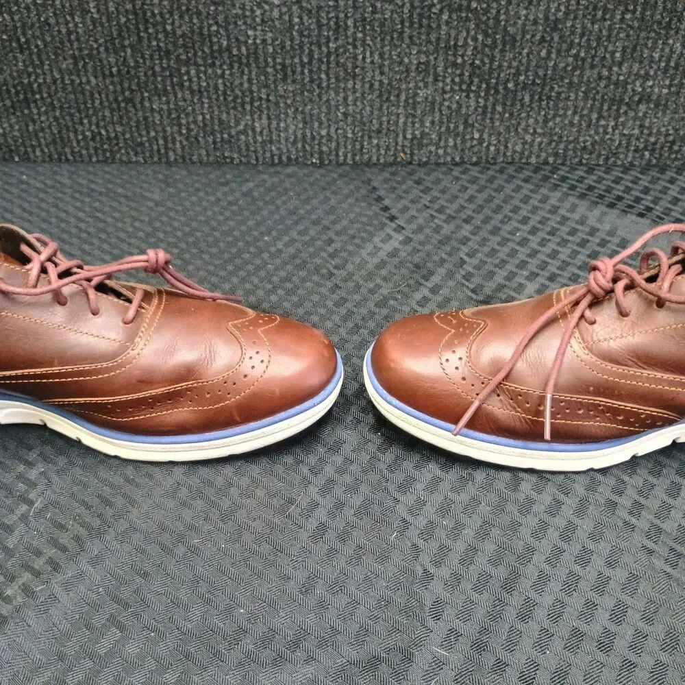 Timberland Sensorflex Brogue Oxford Leather Brown Men's Dress Shoes A139D size9